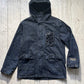 90s Drawcord Adjustment Toggle Feature Denim Parka Jacket (~XL~)