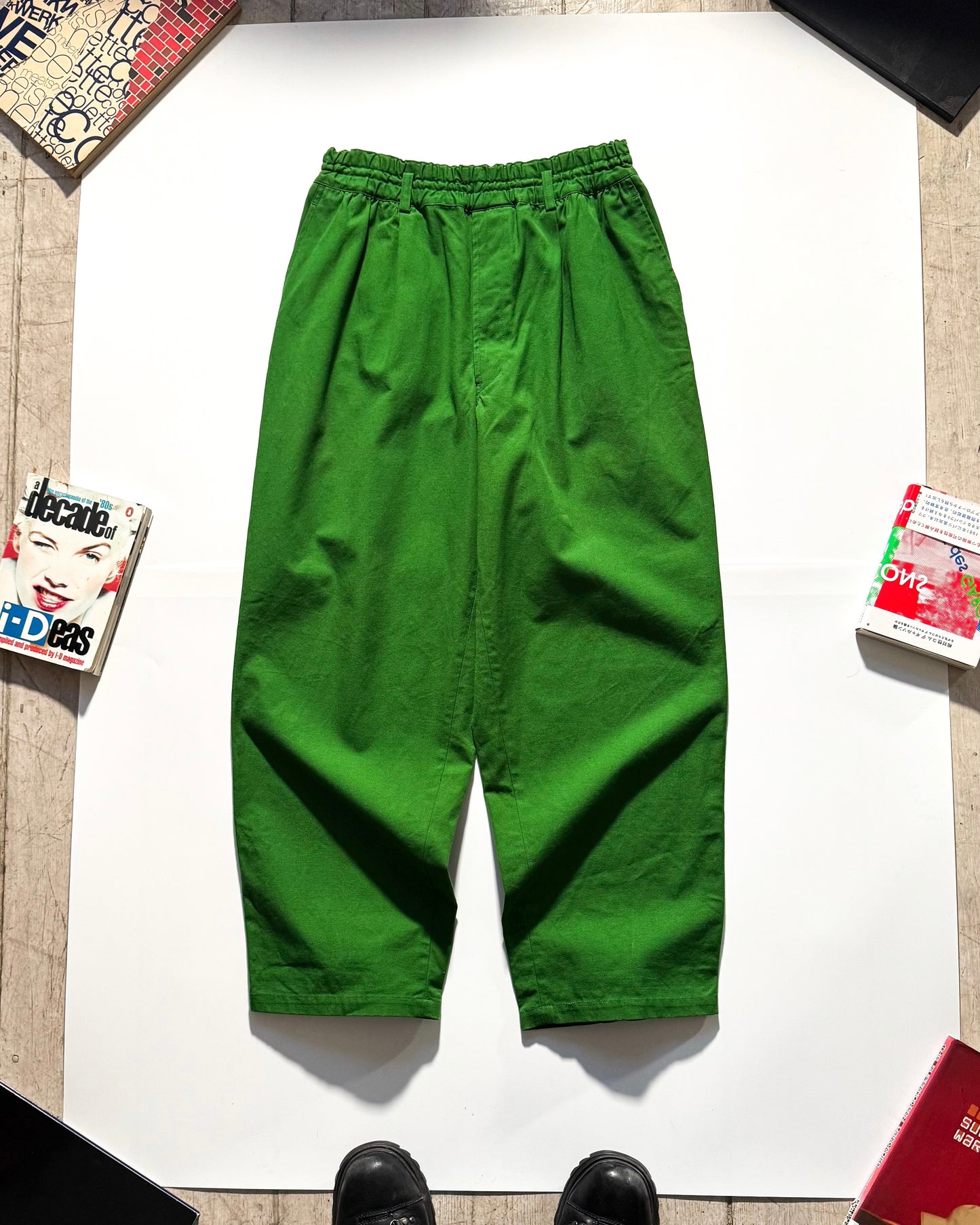 1996 Vibrant Grass Green Lounge Pants (29~34)