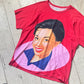 SS02 Saeko Graphic Raglan Top / T-Shirt (L~XL)