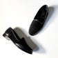 Mid 90s Sleek Suede / Leather Loafers  (JP26 / UK7.5)