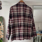 Plaid Button Up Lightweight Work Jacket (~L~)
