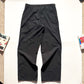 Early 2000s Charcoal Grey Traced / Curved Parallel Panel Trousers   (~32~)