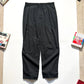 90s Pleated Washed Black / Deep Navy Trousers (30~32)