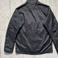 2000s  Custom Nano Sphere Textured Fabric Panelled Sleeve Pocket  Jacket (~M~)