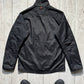 2000s  Custom Nano Sphere Textured Fabric Panelled Sleeve Pocket  Jacket (~M~)