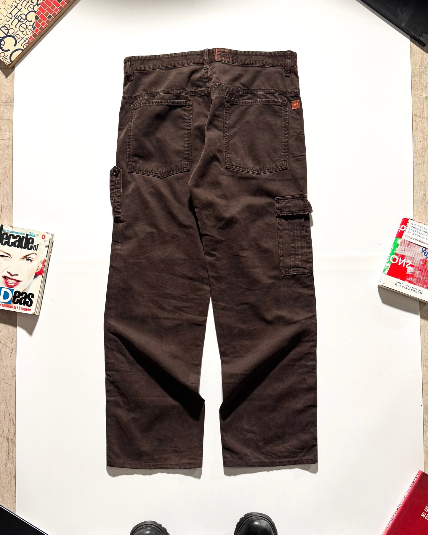 Early 2000s Brown Double Knee Carpenter Style Pants (32~34)