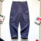 90s Washed Navy Darted Cargo Pants (29~31)