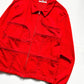 AW01 Tectonic Panelled Red Jersey Work Jacket (M~L)