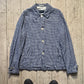 2007 Blue Crinkled Effect Gingham Jacket (~L~)