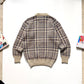80s Separates Knitwear Multi- Tone Pattern Knit Jumper (~S~)