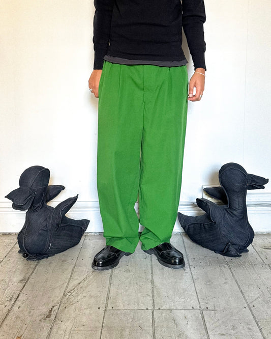 1996 Vibrant Grass Green Lounge Pants (29~34)
