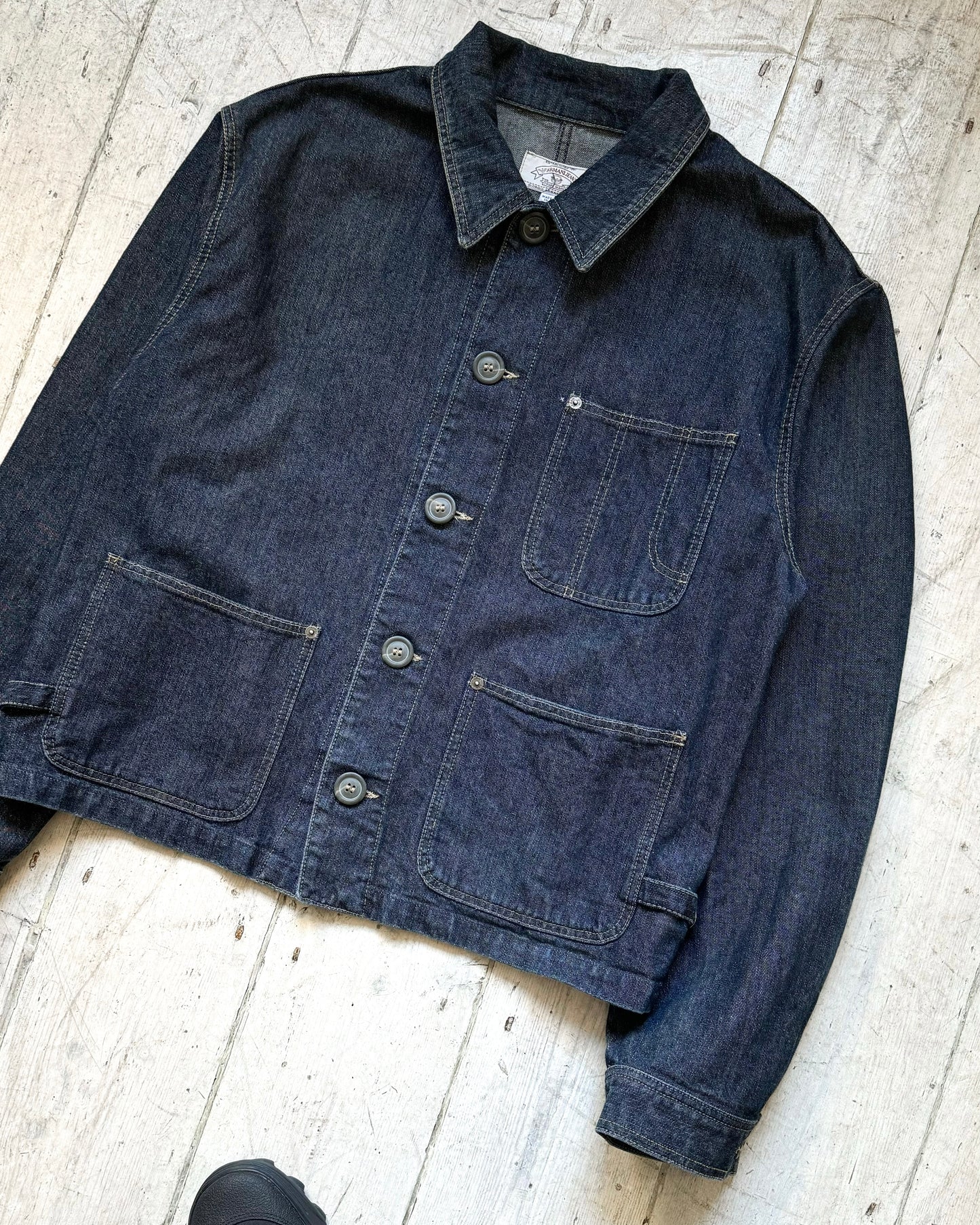 90s Denim Work Jacket (~L~)