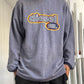 90s Stroke Logo Heather Blue Lightweight Jumper (L~ XL)