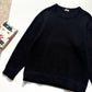 90s Black Boxy Jumper (M~L)