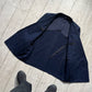 80s Navy Pinstriped Blazer  Jacket (M~L)