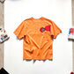 SS03 Rasta Man Print Orange / Coral T-Shirt (~S~)