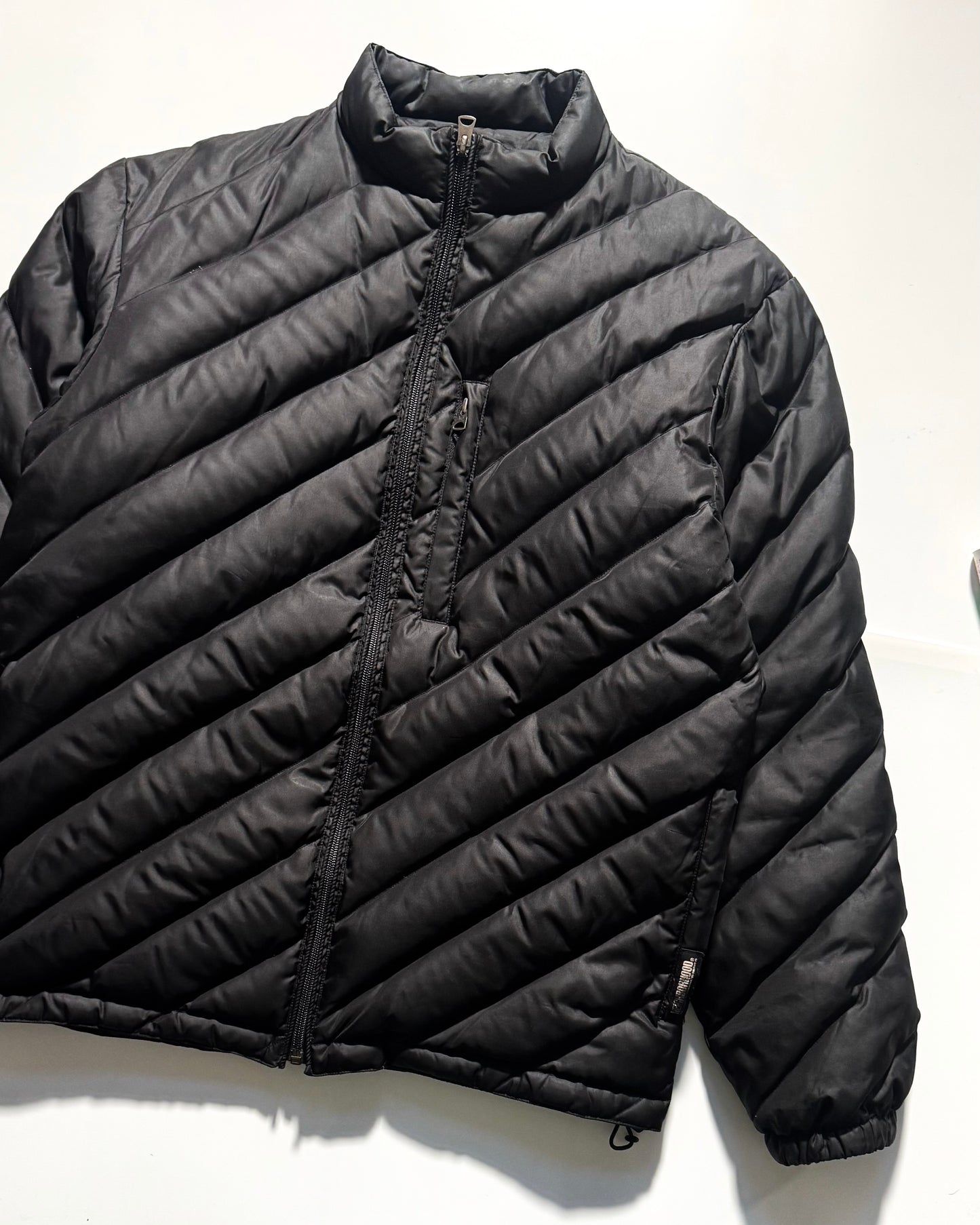 2001 Diagonal Baffle Puffer Jackey (M~L)