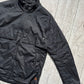 2000s  Custom Nano Sphere Textured Fabric Panelled Sleeve Pocket  Jacket (~M~)