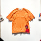 SS03 Rasta Man Print Orange / Coral T-Shirt (~S~)