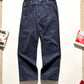 90s Washed Navy Front Carpenter Style Detail Pants  (30~32)