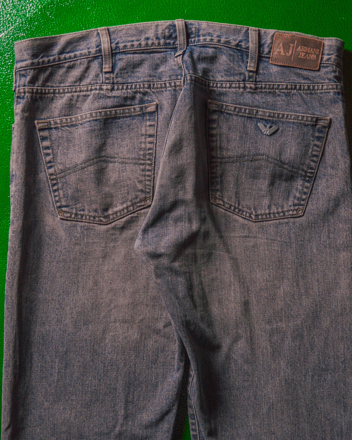 Aged Style Wash Jeans / Denim (36~38)
