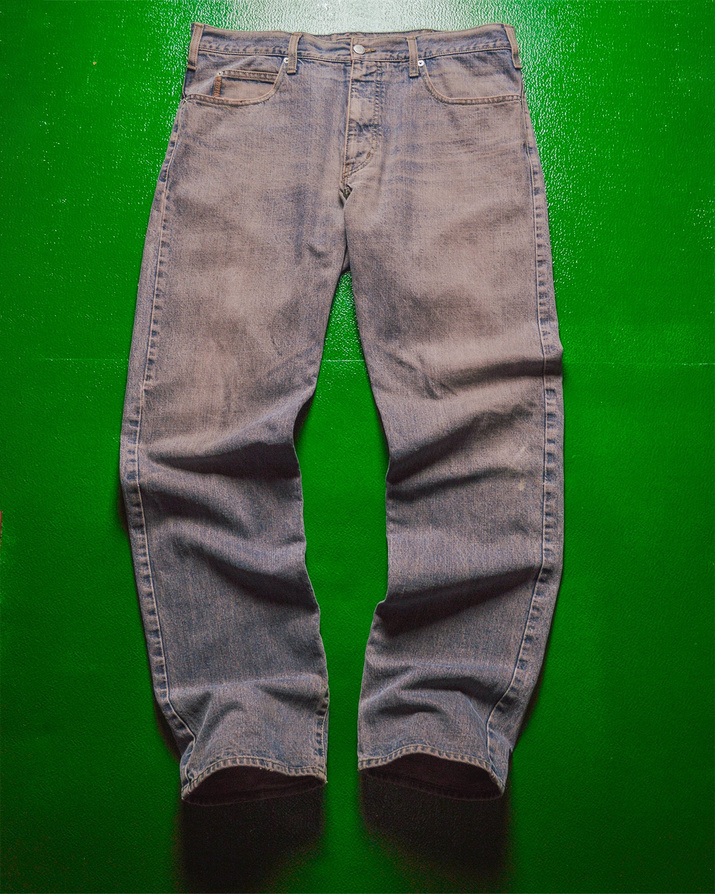 Aged Style Wash Jeans / Denim (36~38)