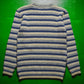 90s Striped Knit Jumper (~M~)