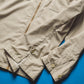 Early 2000s Cream Zip Up Over Shirt / Jacket (~L~)