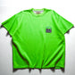 Early 90s High Performance Fabric (HPF) Toxic Green Jersey Top (~L~)