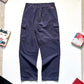 90s Washed Navy Darted Cargo Pants (29~31)