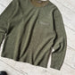 Heather Green Zip Pocket Light Weight Jumper (M~L)