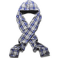 Blue Plaid / Black Reversible Scood Harf (OS)