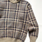 80s Separates Knitwear Multi- Tone Pattern Knit Jumper (~S~)