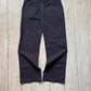Early 2000s Navy Center Striped Taping Pants  (28 + 36 )