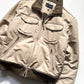 Beige Double Stacked Pocket Padded Work Jacket (~L~)
