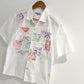2003 Patchwork Paisley White Shirt (~M~)