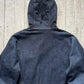 90s Drawcord Adjustment Toggle Feature Denim Parka Jacket (~XL~)