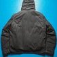 AW 2005 2in1 Brushed Washed Black Shell + Square Quilted Goose Down Puffer Liner  Jacket (~L~)