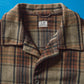 1993 Ideas From Massimo Osti Brown Woven Check Jacket (L~XL)