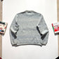 90s Heather Blue Pattern Knit Jumper (~M ~ )
