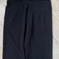 Early 2000s Navy Center Seam Comfort- Fit Smart Pants  (34~36)