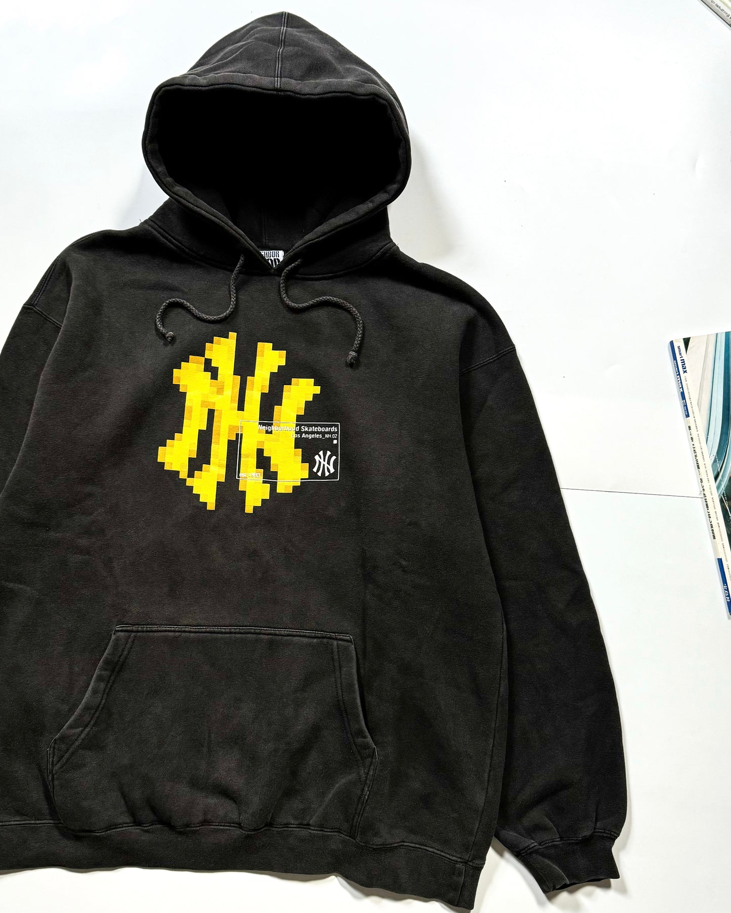 Early 2000s Yankees Logo Flip Hoody (~L~)