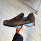 Brown Faux Fur Low Boots (JP28 / UK9)