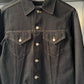 CdG Homme 2001 Supple Denim Knit Trucker Jacket