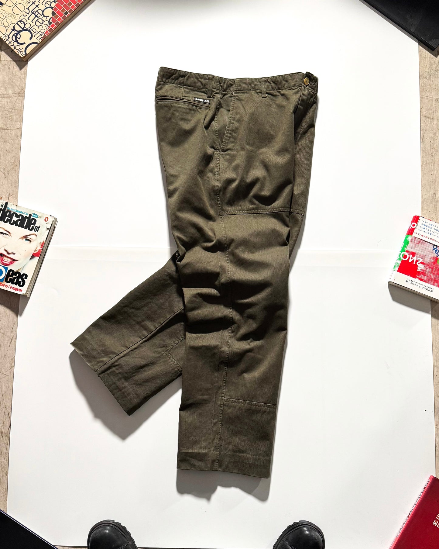 2000s Knee Panel Work Pants (31~33)