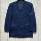 80s Navy Pinstriped Blazer  Jacket (M~L)