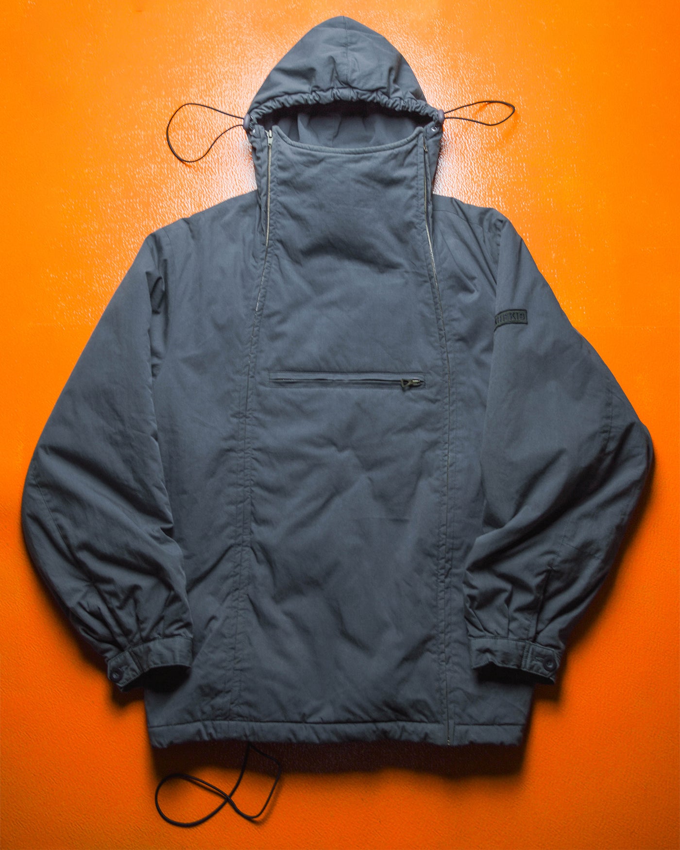 Asymmetrical Dual Zip Quilted Anorak (~XL~)