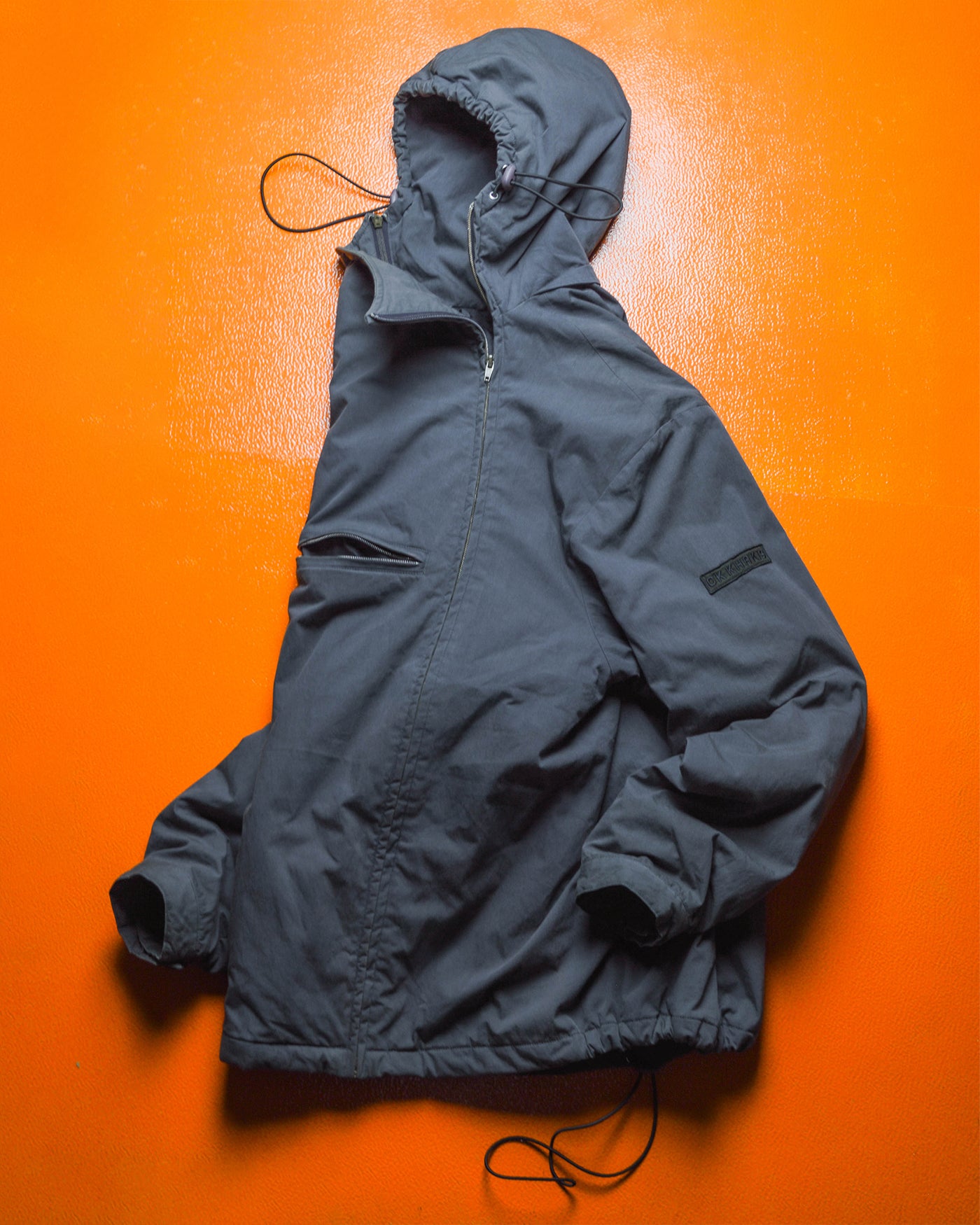 Asymmetrical Dual Zip Quilted Anorak (~XL~)