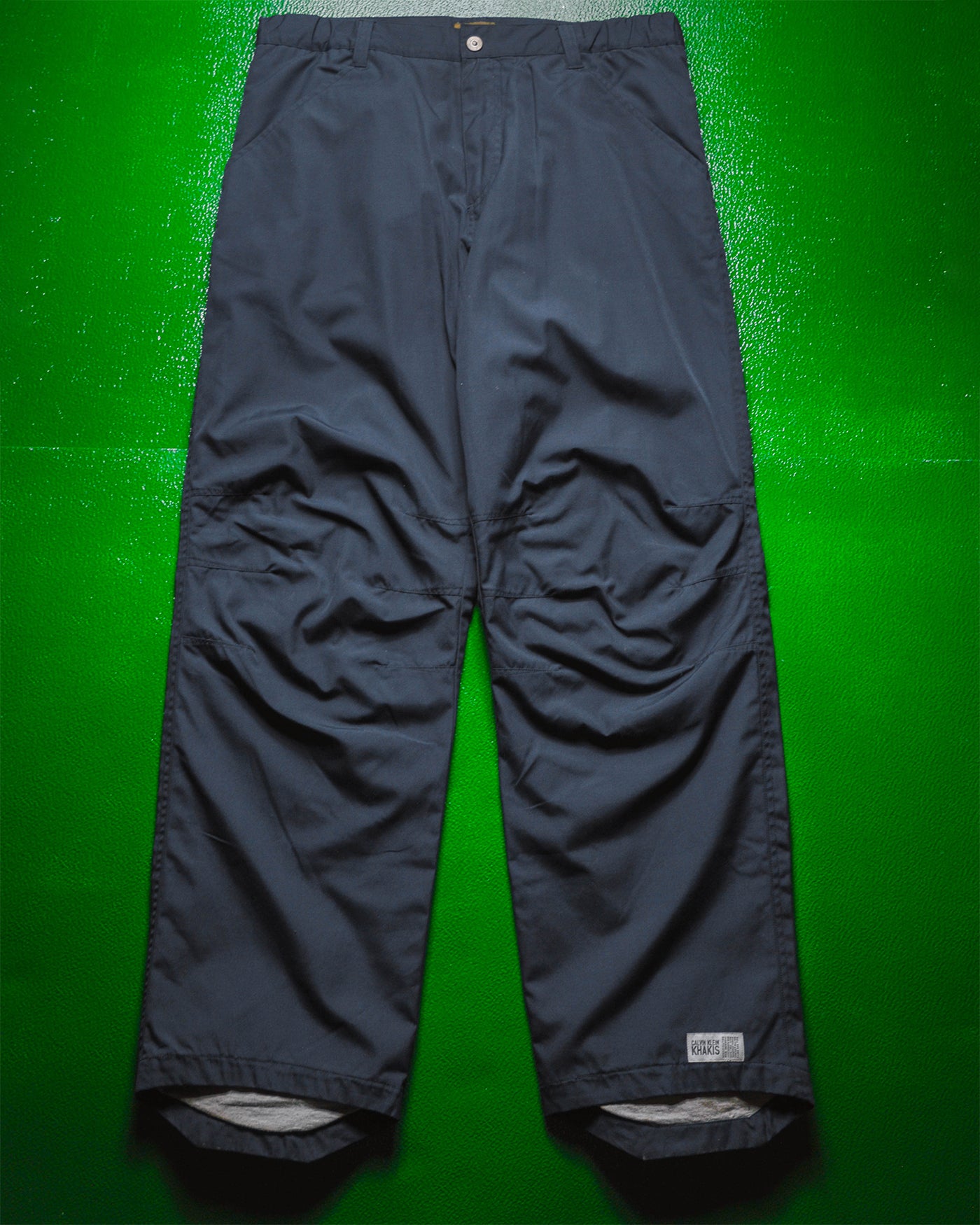 Early 2000s Navy Lined Tech Pants (~34~)