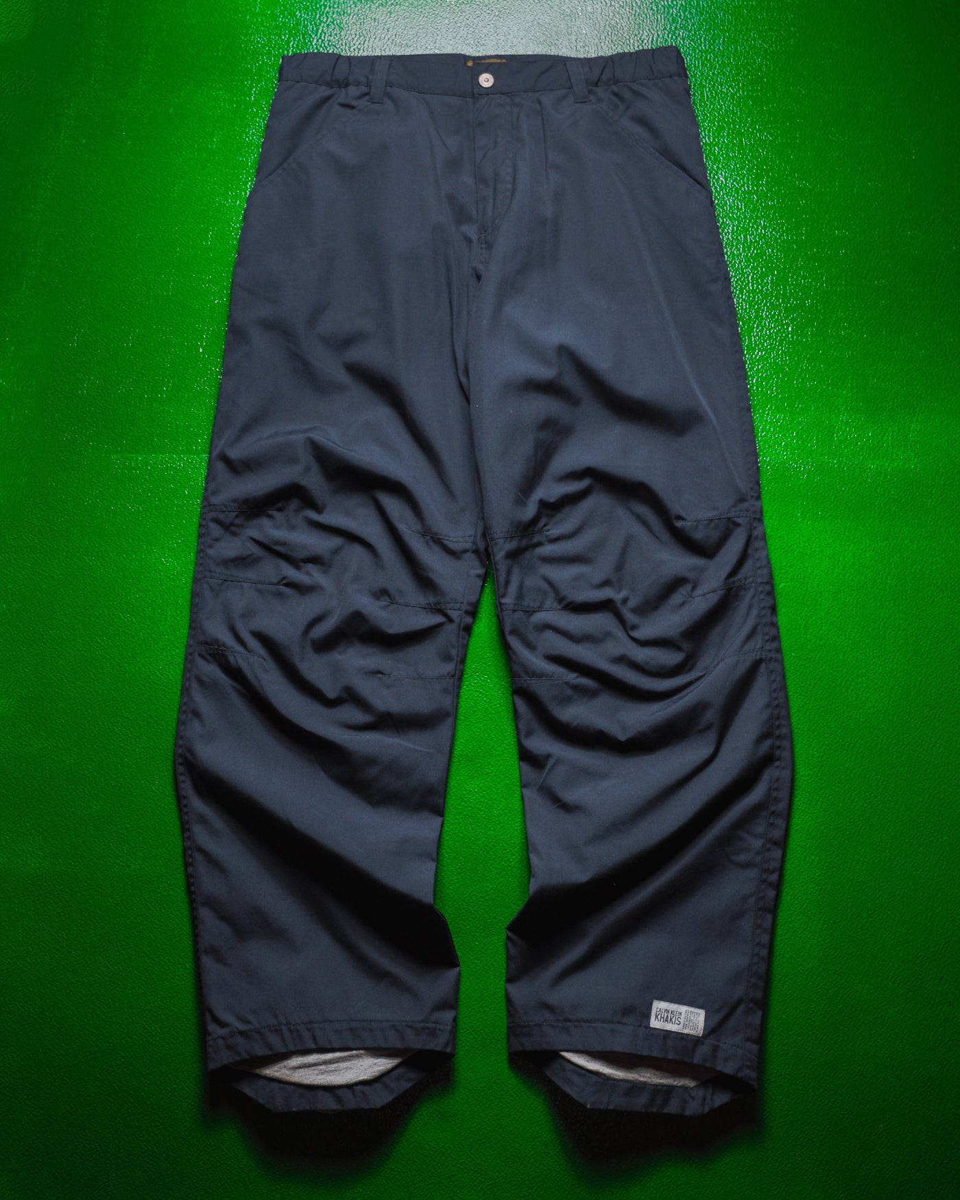 Early 2000s Navy Lined Tech Pants (~34~)